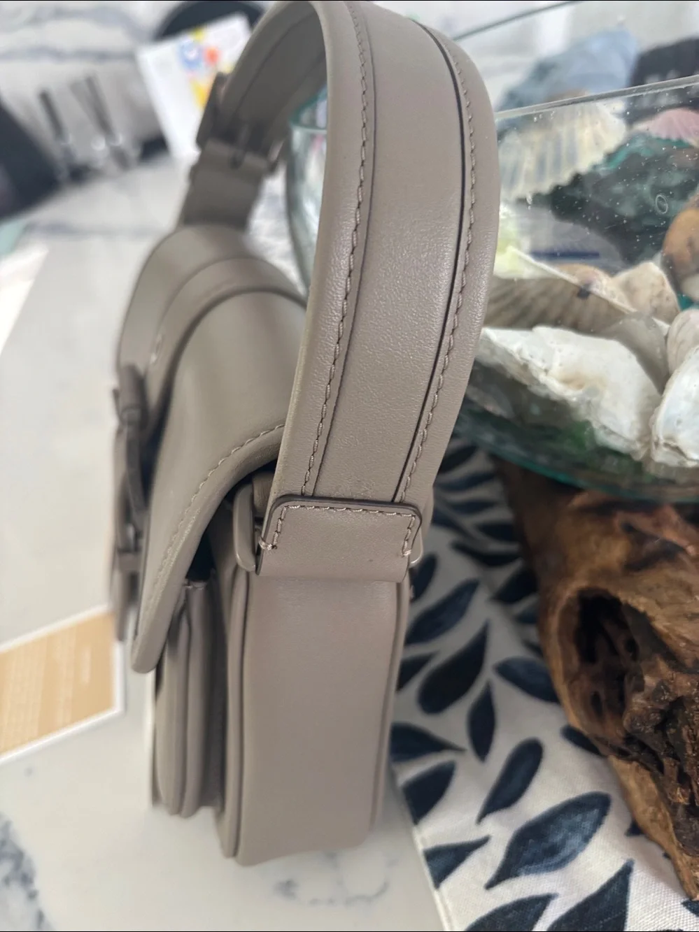 MICHAEL Michael Kors Taupe Shoulder Bag